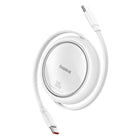 BASEUS Cable retractable retractable cable USB-C 100W Free2Draw Mini 1m white