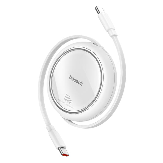 BASEUS Cable retractable retractable cable USB-C 100W Free2Draw Mini 1m white