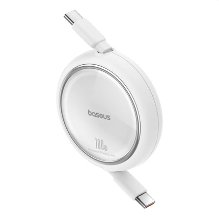 BASEUS Cable retractable retractable cable USB-C 100W Free2Draw Mini 1m white – image 2