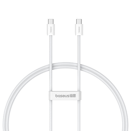 BASEUS Cable USB-C 30W PD 480Mb/s Superior Series ll 1m white