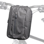 WOZINSKY Gray bicycle bag for a tablet attached to the handlebar with a shoulder strap