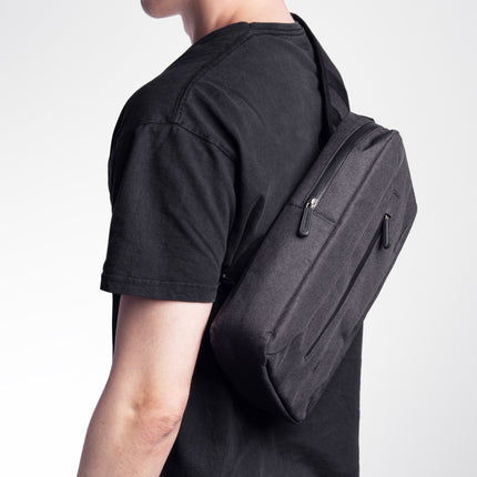 WOZINSKY Gray bicycle bag for a tablet attached to the handlebar with a shoulder strap – image 9