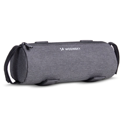 WOZINSKY Thermal bicycle bag for a bottle, attached to the frame or handlebar, 0.7L, gray – image 10