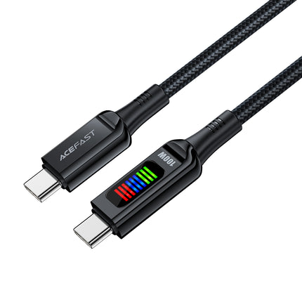 ACEFAST USB-A - USB-C cable 60W with 1.2m display, black – image 9