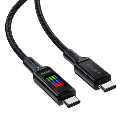 ACEFAST USB-A - USB-C cable 60W with 1.2m display, black – image 10