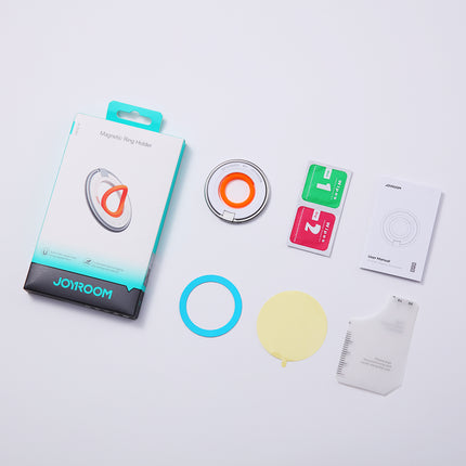 JOYROOM Magnetic MagSafe ring phone holder, orange – image 8