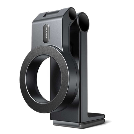 JOYROOM Magnetic holder for a travel phone for a plane, on a table and backrest, black – image 3