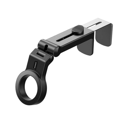 JOYROOM Magnetic holder for a travel phone for a plane, on a table and backrest, black – image 6