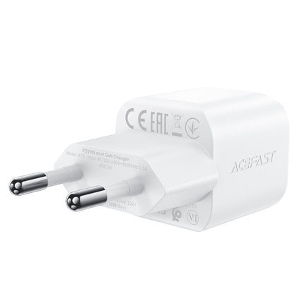 ACEFAST Mini PD 20W GaN charger + USB-C cable, white – image 3