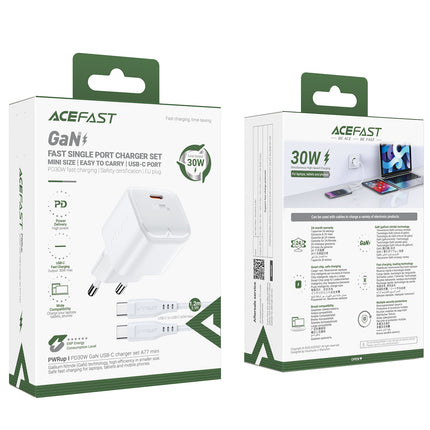 ACEFAST Mini PD 20W GaN charger + USB-C cable, white – image 14