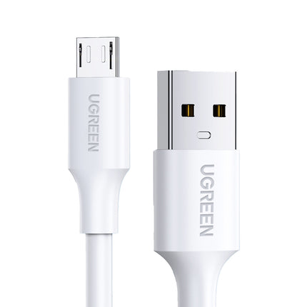 UGREEN PVC cable USB0-A - microUSB 480 Mb/s 2m white