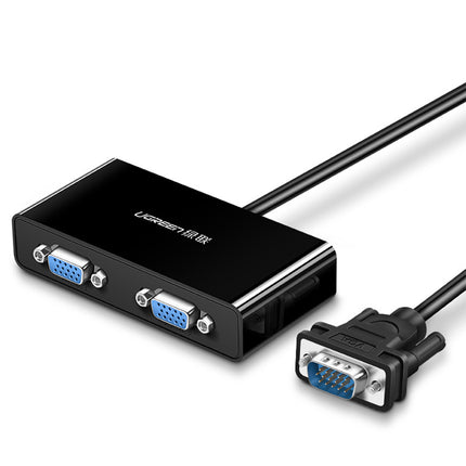 UGREEN Monitor screen splitter Video VGA adapter - 2x VGA black