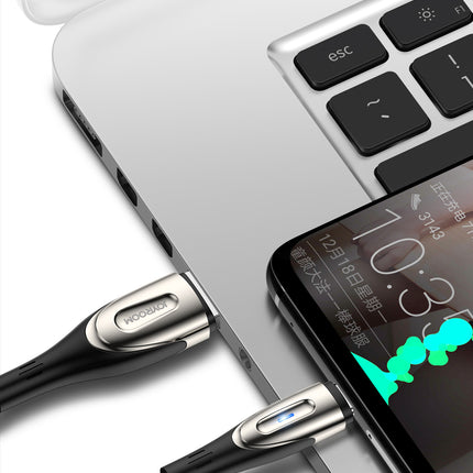 JOYROOM Cable USB-A - microUSB 3A charging indicator, 2m, black – image 11