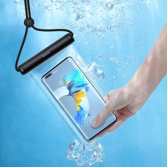 BASEUS Waterproof case, tight cover for the phone, Slide-cover, black
