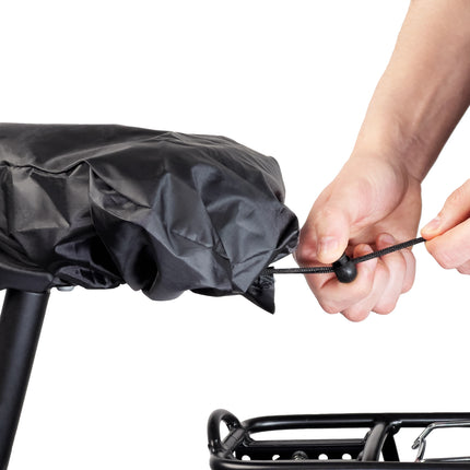 HURTEL Waterproof bicycle seat cover - black – image 3