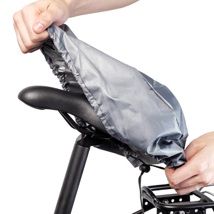 HURTEL Waterproof bicycle seat cover - gray – image 2