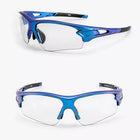ROCKBROS Photochromic cycling glasses with UV 400 filter, blue