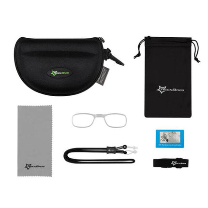ROCKBROS Photochromic cycling glasses with a UV 400 filter, red – image 5