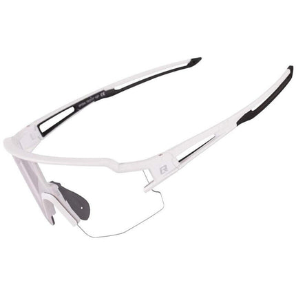 ROCKBROS Photochromic cycling glasses with UV 400 UVA and UVB filters, white – image 2