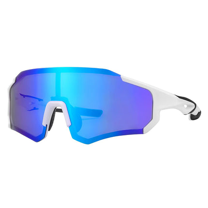 ROCKBROS Cycling glasses with polarization and UV 400 filter, blue