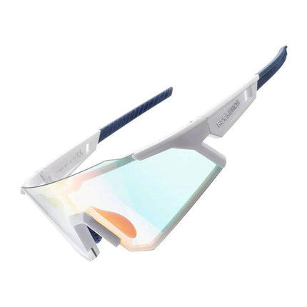 ROCKBROS Cycling glasses with polarization and UV 400 filter, white