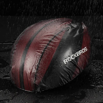 ROCKBROS Black bicycle helmet rain cover – image 9