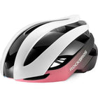 ROCKBROS Universal adjustable bicycle helmet, size L, blue and pink
