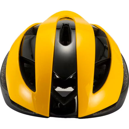 ROCKBROS Universal adjustable bicycle helmet, size L, black and yellow – image 8