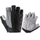 ROCKBROS Fingerless cycling gloves, quick release, size XL, gray
