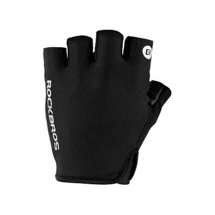 ROCKBROS Fingerless cycling gloves, size XL, black – image 5