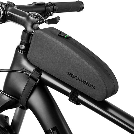 ROCKBROS Hard, waterproof bicycle frame bag. 1.6L black