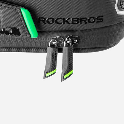ROCKBROS Bicycle bag for phone, saddle tools, with quick connector, black – image 5