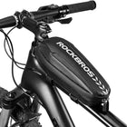 ROCKBROS Hard, waterproof bicycle bag mounted on the frame, 1.1L, black