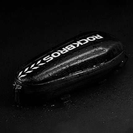 ROCKBROS Hard, waterproof bicycle bag mounted on the frame, 1.1L, black – image 4
