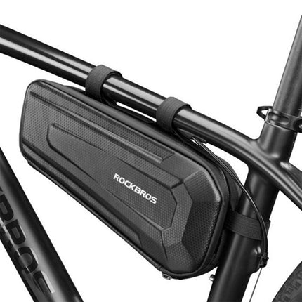 ROCKBROS Hard, waterproof bicycle bag attached to the frame, 2.5L, black – image 12
