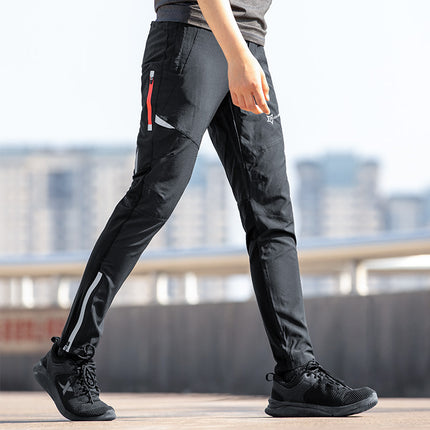 ROCKBROS Comfortable cycling pants, breathable material, size XL, black – image 5