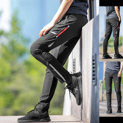 ROCKBROS Comfortable cycling pants, breathable material, size XL, black – image 7