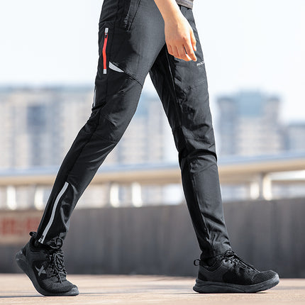 ROCKBROS Comfortable cycling pants, breathable material, size M, black – image 3
