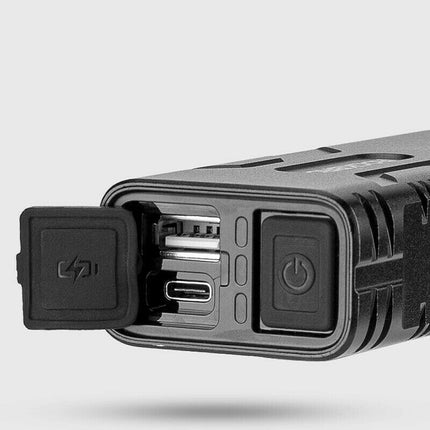 ROCKBROS 850lm front bicycle light with powerbank function + USB-C cable – image 5