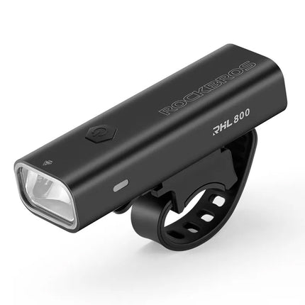 ROCKBROS Front bicycle light 800lm + USB-C cable 4 operating modes – image 2