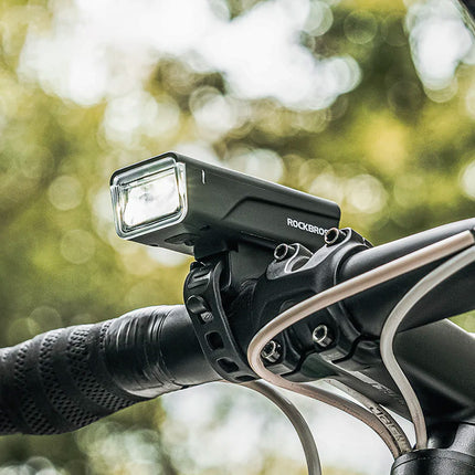 ROCKBROS Front bicycle light 800lm + USB-C cable 4 operating modes – image 15