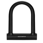 ROCKBROS U-Lock bicycle lock, reinforced lock with key - black