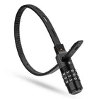 ROCKBROS Bicycle lock for bicycle helmet, code lock 0.5m - black