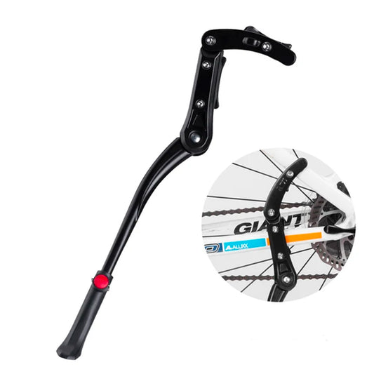 ROCKBROS Telescopic bicycle stand, height adjustable, aluminum - black