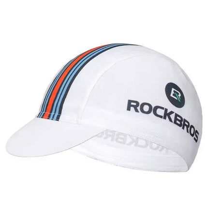 ROCKBROS Cycling cap with a peak, head circumference 56-61 cm - white