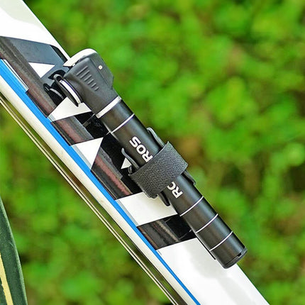 ROCKBROS Small bicycle pump 7 bar aluminum, length 17 cm - black – image 5