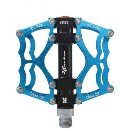 ROCKBROS Anti-slip MTB bicycle pedal set, blue