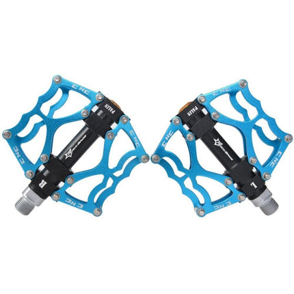 ROCKBROS Anti-slip MTB bicycle pedal set, blue – image 3