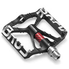 ROCKBROS Aluminum alloy MTB platform bicycle pedal set - black