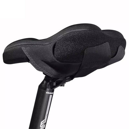 ROCKBROS Gel bicycle seat cover with memory foam, size M - black – image 2